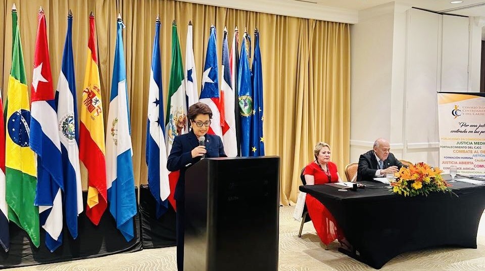 Presidenta de la CSJ de Honduras participa en Reunión Ordinaria del Consejo Judicial Centroamericano y del Caribe